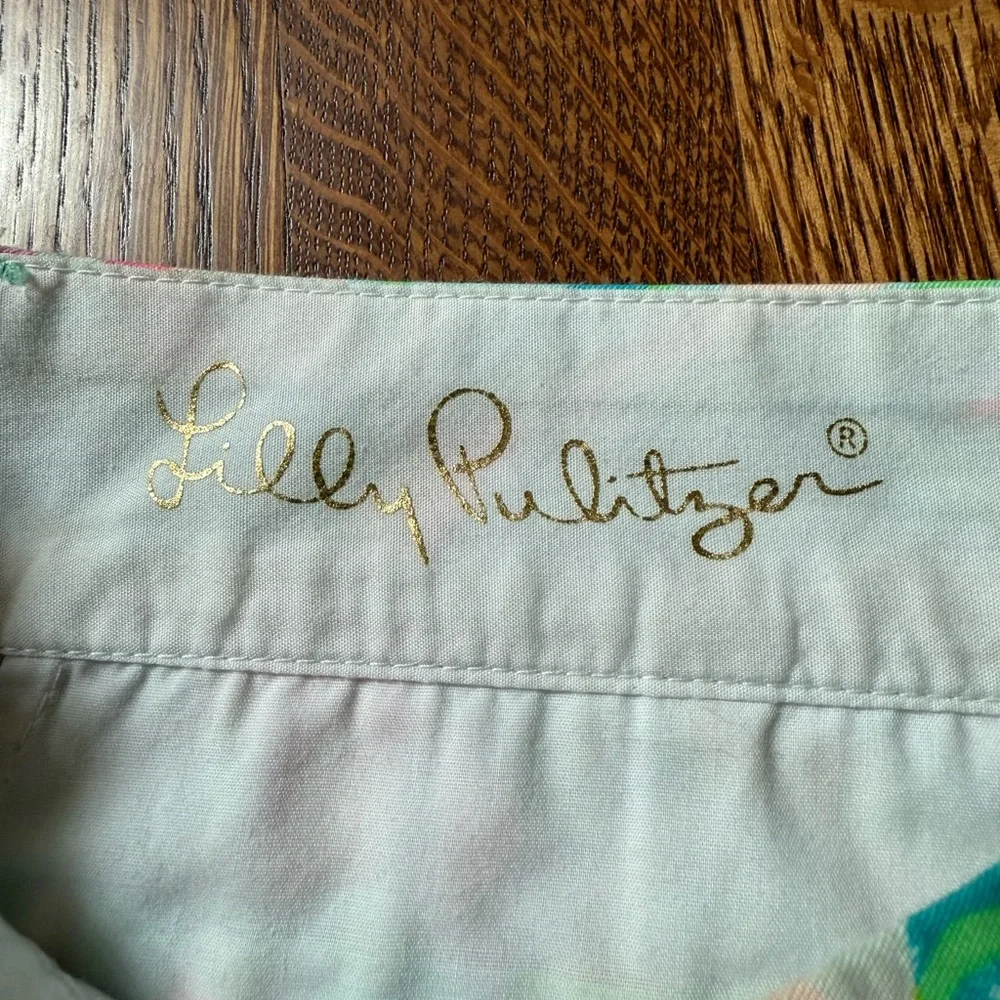 LILLY PULITZER Callahan Shorts 5” Inseam Tropical Resort‎  Travel Colorful 6